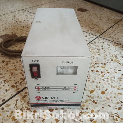 Sale of Automatic Voltage Stabilizer.